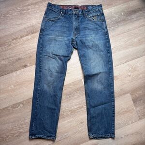Vintage Harley Davidson Men’s Blue Jeans Size 33x32 Blue